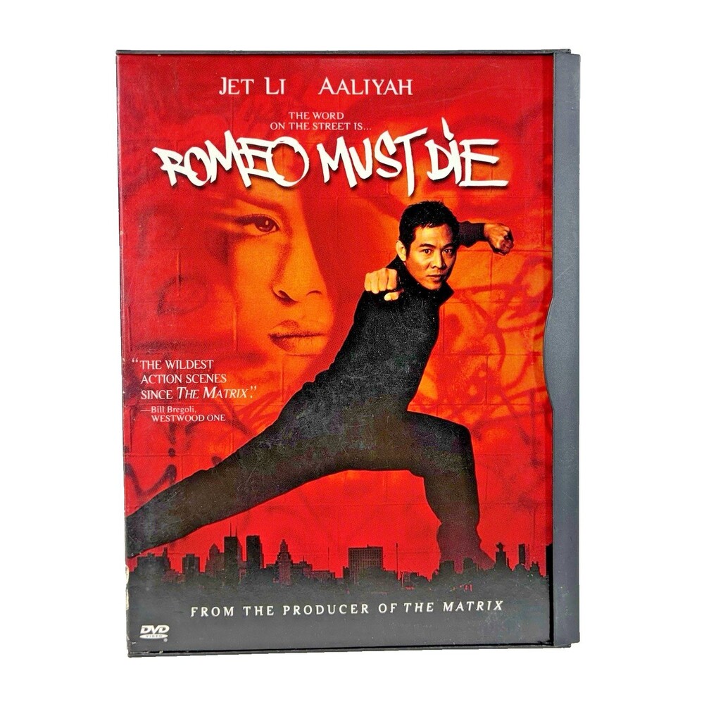 Romeo Must Die Vintage 2000 Warner Brothers Home Video DVD Tested